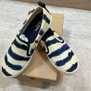 Sperry Tied tied shoes.